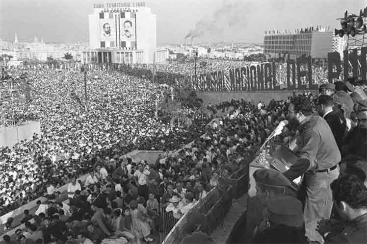 Fidel Castro am 4. Februar 1962
